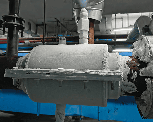 pipe freezing